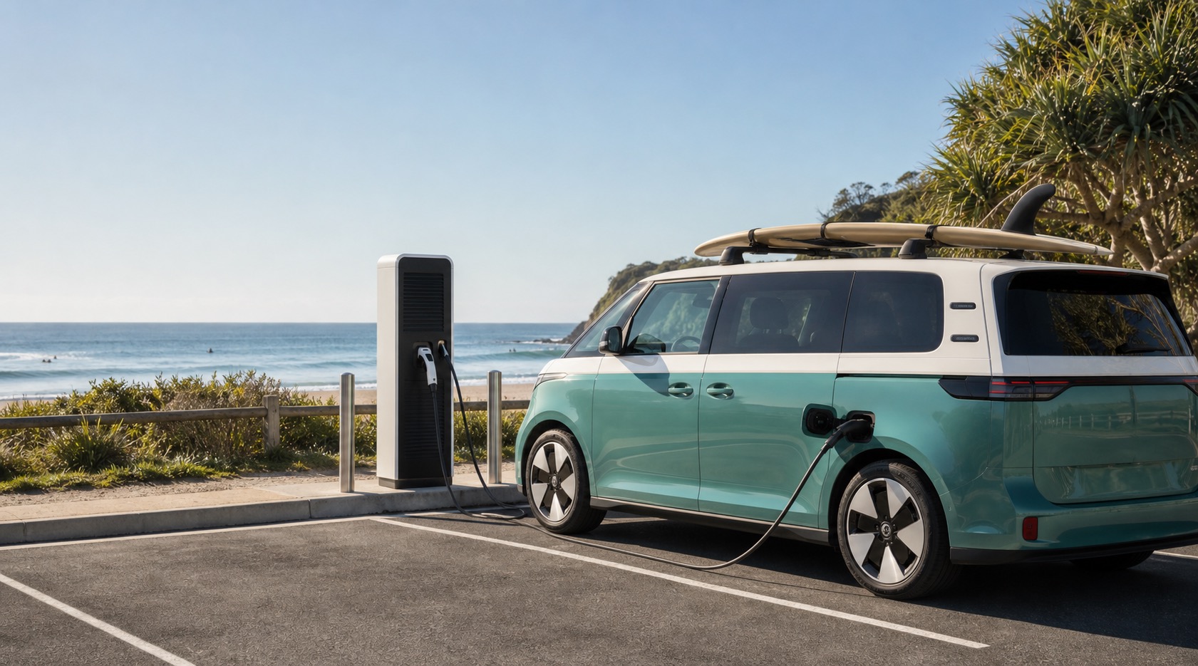 Australian EV charging site managed with ChargeStack.